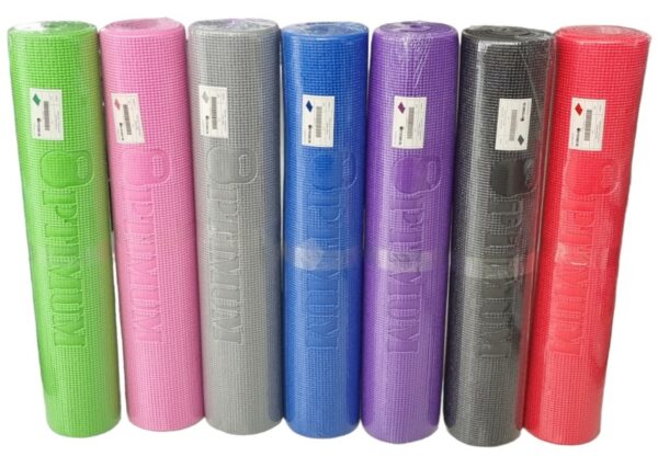 ΣΤΡΏΜΑ YOGA MAT 0,6cm ΜΑΥΡΟ OPTIMUM - Image 7