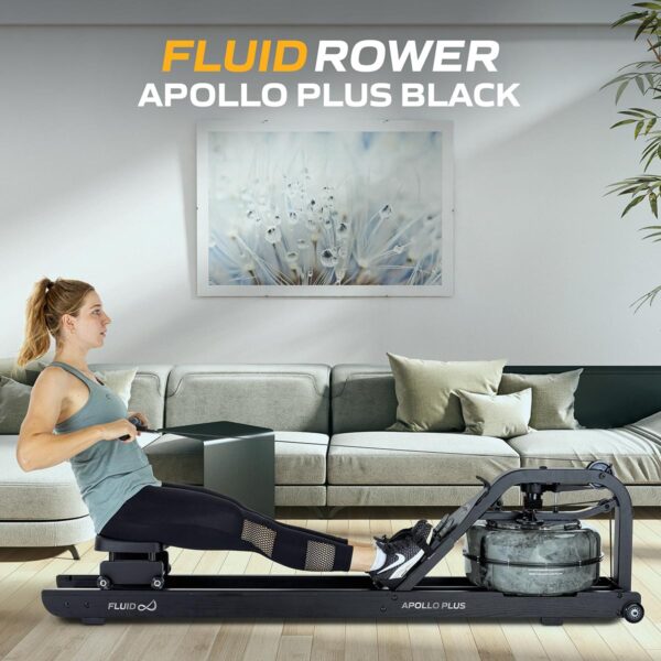 Fluid Apollo Plus Black Κωπηλατική Νερού - Image 8