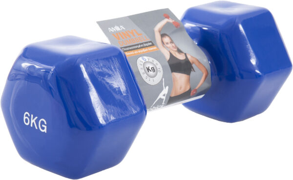 AMILA Vinyl Dumbbell 6Kg