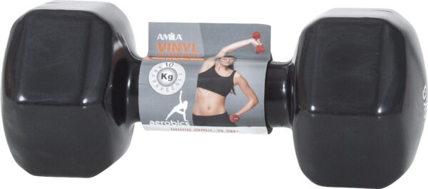 AMILA Vinyl Dumbbell 10Kg - Image 2