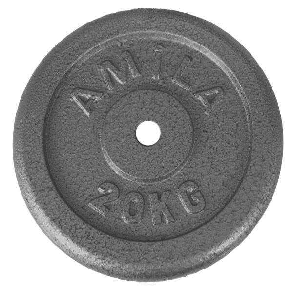 Δίσκος Amila 28mm εμαγιέ γκρι 20kg 44482