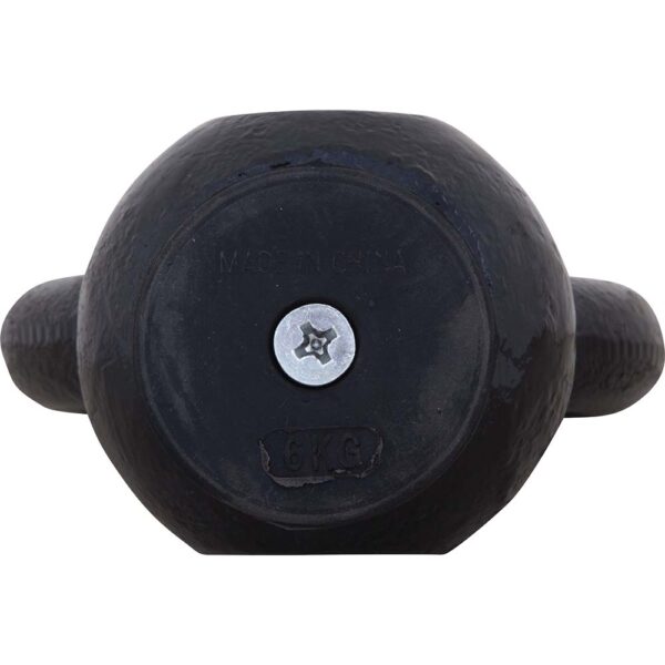 AMILA Kettlebell Cast Iron Rubber Base 8Kg (44501) - Image 2