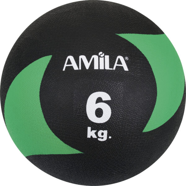 Μπάλα AMILA Medicine Ball Original Rubber 6kg (44640)