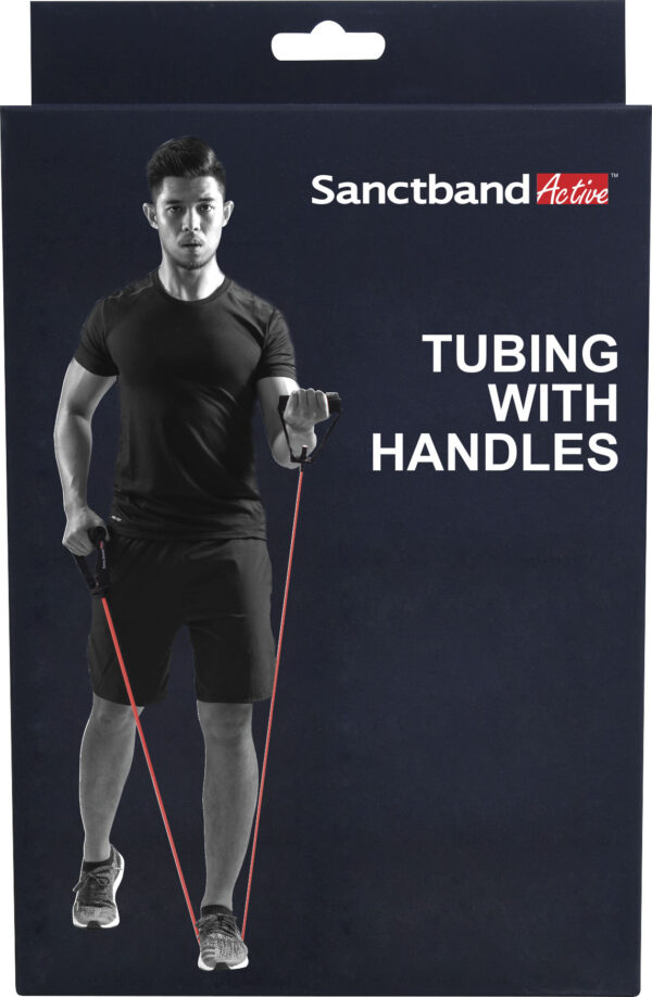 Λάστιχο Αντίστασης Sanctband Active Gymtube Πολύ Σκληρό + - Image 3