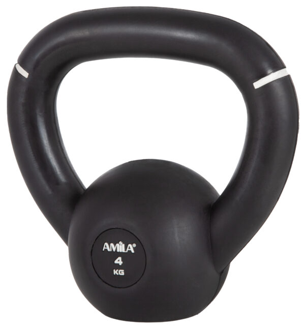 AMILA Kettlebell Original Rubber 4Kg 90473