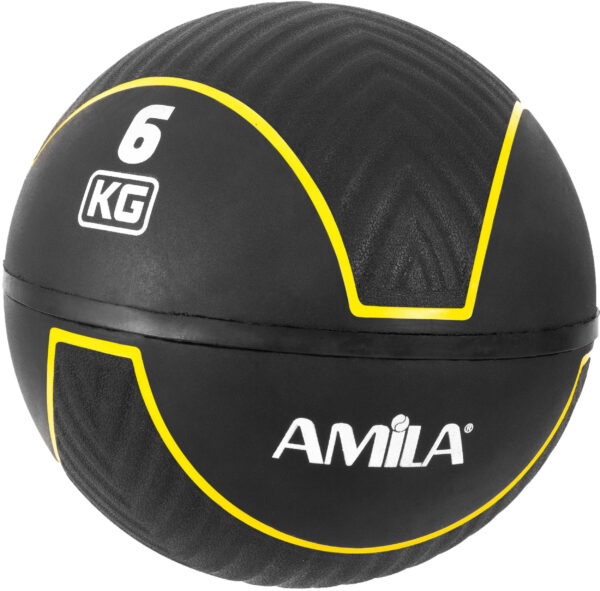 Μπάλα AMILA Medicine Ball HQ Rubber 6Kg - Image 2