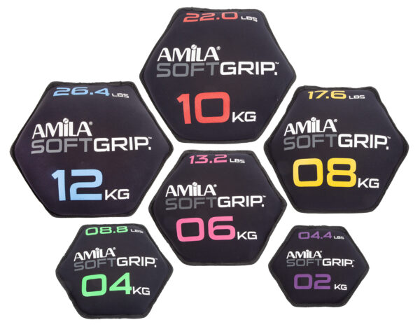 Δίσκος Βαρίδιο Soft Grip 10Kg 90755 - Image 3