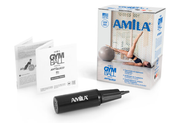 Μπάλα Γυμναστικής AMILA GYMBALL 65cm Χρυσή - Image 3