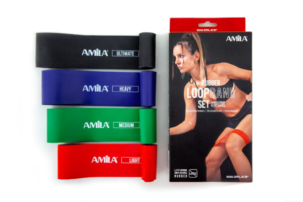 Set Λάστιχα Αντίστασης AMILA Rubber Loop BAND - Image 2