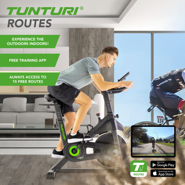 Tunturi Cardio Fit S20 ποδήλατο γυμναστικής - Image 2