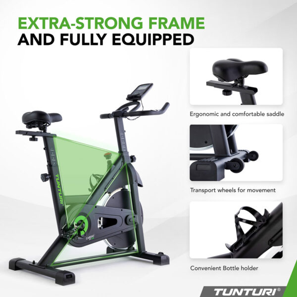 Tunturi Cardio Fit S20 ποδήλατο γυμναστικής - Image 4