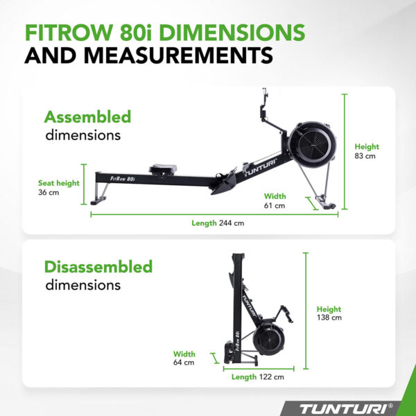 Tunturi Κωπηλατική FitRow 80i - Image 7